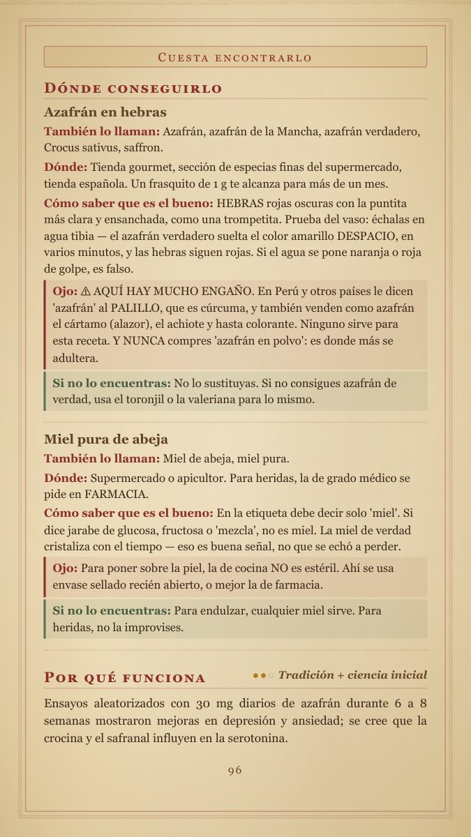 Guía de compra del azafrán