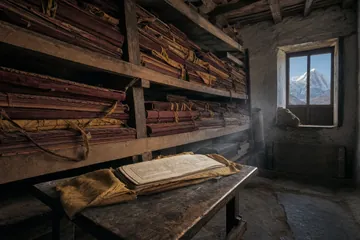 Archivo de manuscritos médicos tibetanos